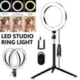 thumbnail image 2 of LED Ring Fill Light Lamp with/without Tripod Phone Bracket, 2 of 11