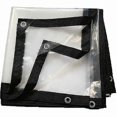 thumbnail image 1 of Transparent Foldable Tarpaulin with Perforated Design for Waterproof Use, 1 of 3