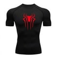thumbnail image 2 of New Compression Shirt Men Fitness Gym Super Hero Sport Running T-Shirt Rashgard Tops Tee Quick Dry Short Sleeve T-Shirt For Men, 2 of 5
