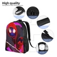 thumbnail image 5 of Sac à Dos Miles Morales, Sac à Dos de Voyage pour Ordinateur Portable, Sac d'Ordinateur Résistant à l'Eau pour Collège et École, Durable, 5 of 5