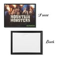 thumbnail image 4 of Mountain Monsters Black Framed Canvas Wall Art Fashion Decor, 12x16in Wall Decor For Living Room, Bedroom, Office, 4 of 9