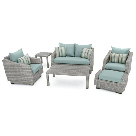 RST Brands Cannes 6 Piece Loveseat Conversation Set