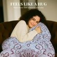 thumbnail image 2 of Sacred Thread Sherpa Fleece Blanket, Soft and Cozy Queen Blanket, Plush Blanket for Sofas & Beds, 2 of 8