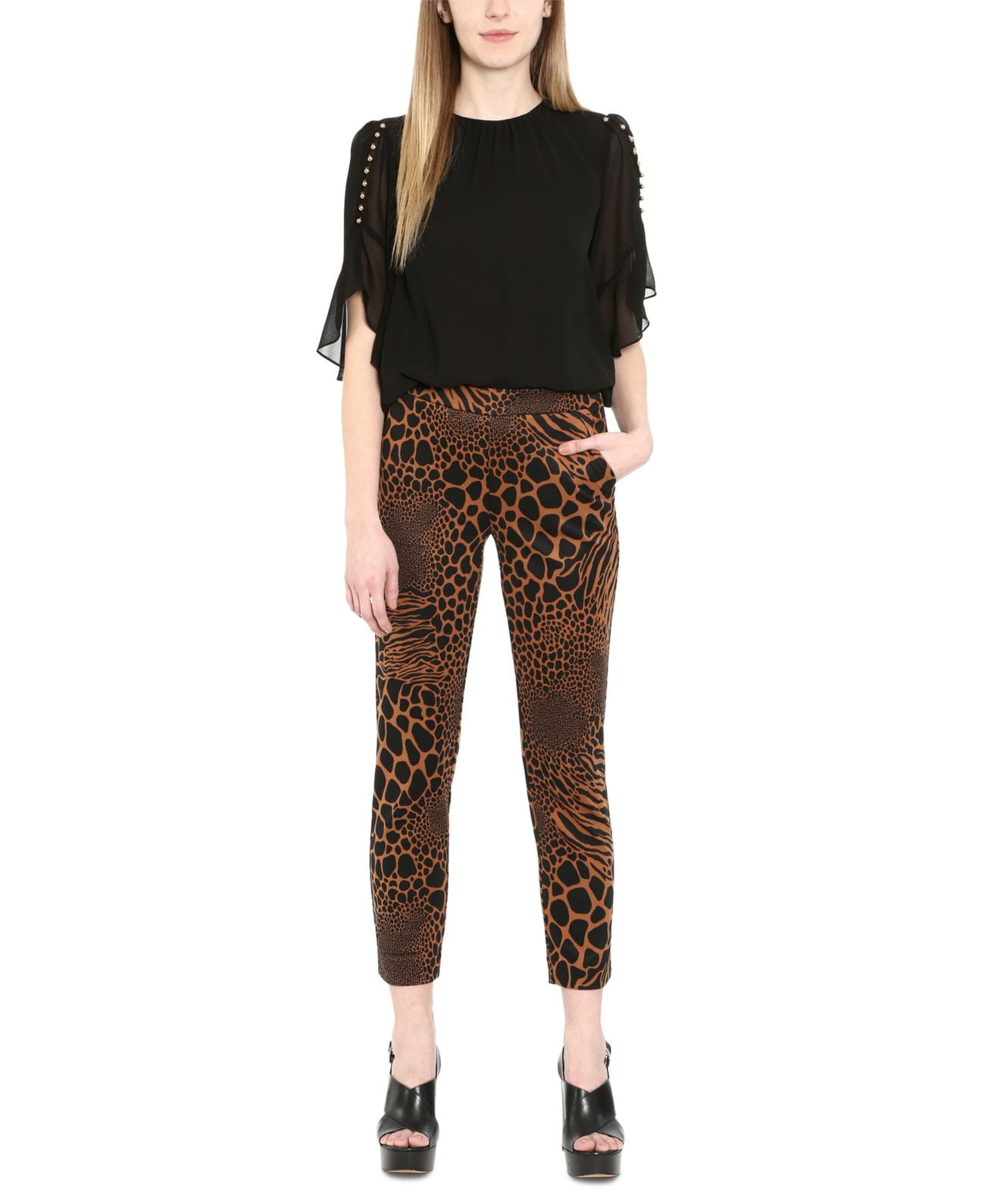 Michael Kors Women's Animal-Print Pull 