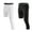 Black+white(right Short), variant on Aosijia 2 Pack Mens One Leg Tights Legging 3/4 Compression Pants Athletic Base Underwear for Basketball Running Yoga XS