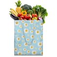 thumbnail image 1 of Sac de Courses Réutilisable Imprimé Marguerite Ensoleillé - Pliable, Lavable et Spacieux, 1 of 6
