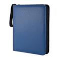 thumbnail image 1 of Trading Card Binder 9 Pocket, Card Binder with Zipper, Card Case for Game/Football/Baseball Card, 1 of 8