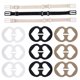 thumbnail image 3 of 3 Pack Non-slip Women's Elastic Bra Strap Holder 12 Bra Strap Clips, 3 of 4