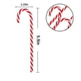 thumbnail image 2 of Árbol De Navidad Caramelo Falso Piruleta Bastón Diy Decoraciones Colgantes Rojo Blanco Año Nuevo Colgante Regalo 5 Uds Inevent HA043621-03, 2 of 6