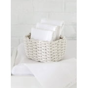 Gerber Baby Neutral White Cotton Flatfold Birdseye Diaper, 10-Pack, One Size
