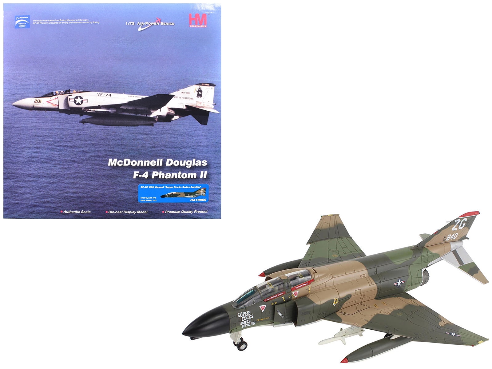 F-4E, F-4 Phantom II - Republic of Korea Air Force 1/72 Scale