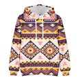 thumbnail image 1 of Sudadera de manga larga con capucha y estampado 3D de vaquero occidental de moda informal para hombre Pompotops oipoqjl38930, 1 of 4