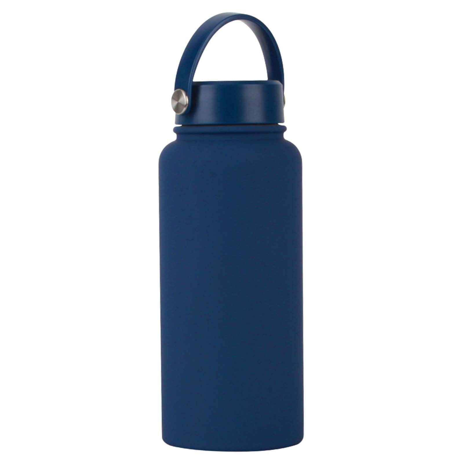 Hesroicy 1L Sports Water Bottle with Handle Solid Color, Large
