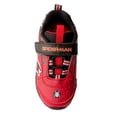 thumbnail image 2 of Spider-Man Kids Light Up Shoes-Size 7, 2 of 5