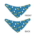 thumbnail image 3 of Rateoe Cartoon Goose Print Pet Scarf for Dogs and Cats – Stylish Reflective Design, Breathable & Durable Pet Bandana with Quick-Release Buckle-Large, 3 of 5
