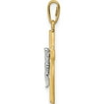 thumbnail image 2 of 14K Two-Tone Crucifix Pendant (21 X 10) Made In Vietnam -Jewelry By Sweet Pea, 2 of 4