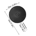 thumbnail image 3 of Strainer Silicone Splatter Guard for Everyday Cooking and Frying Kitchen Tool for Safe Mess-Free Sautéing and Pan Frying, 3 of 5