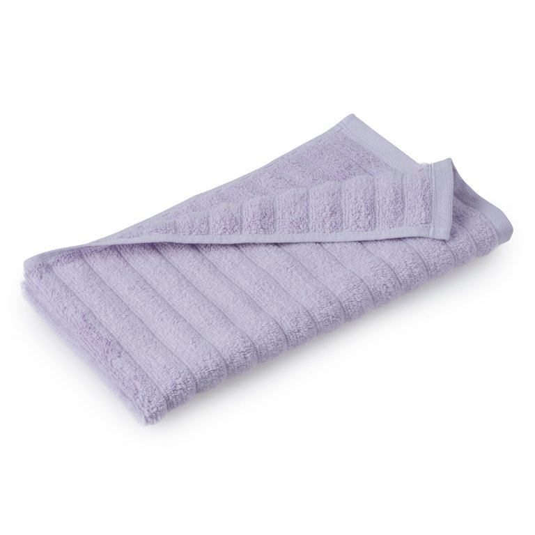 Mainstays Performance Anti-Microbial Solid 6 Piece Towel Set, Coolwater, Size: 6-Piece Towel Set (2 Bath + 2 Hand + 2 Washcloths)