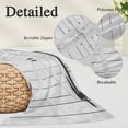 thumbnail image 3 of Farmhouse Wood Grain Pillow Covers 24"x36", Vintage Country Barn Gate Grey Soft Brushed Microfiber Breathable Throw Pillow Covers, Pillowcase with Zipper for Couch Sofa Bedroom Living Room, 3 of 9