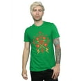 thumbnail image 2 of Harry Potter Mens Christmas Fair Isle T-Shirt, 2 of 5