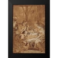 thumbnail image 2 of Rubens, Peter Paul 11x14 Black Modern Framed Museum Art Print Titled - The Adoration of the Shepherds, 2 of 5
