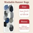 thumbnail image 6 of Hallway Runner Rug 2'x6' Washable Area Rugs Non Slip Laundry Rug Runner Floor Carpet Runners for Hallways Entryway Laundry Room Kitchen, 6 of 11