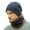 Navy Blue, variant on UDIYO 2Pcs/Set Men Winter Knitted Soft Plush Lining Beanie Hat Cap Scarf Neck Warmer