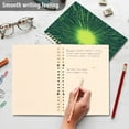 thumbnail image 4 of Wirebound Notebook Hardcover Spiral Notebooks Green Lightning Bolts, 60 Pages, 80 GSM, 5.7 x 8.3in, 4 of 8
