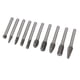 thumbnail image 5 of Brocas Rotativas De Carburo, Juego De Brocas para Lima Giratoria De 10 Piezas Juego De Brocas para Lima De Carburo De Tungsteno para Moler Metal Y Madera, 5 of 14