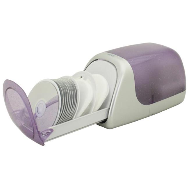 Hipce CDB60ST VL Vivid Sparkling Finish One Touch CD Box, Violet 60