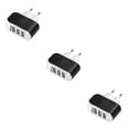 thumbnail image 3 of Sidaley de caramelos 3USB LED emisor de luz AC100-240V dispositivo de carga inteligente de pared adaptador de cámaras multifunción oficina de Type4 NO4, 3 of 6