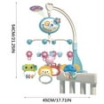 thumbnail image 6 of Baby Musical Mobile with Night Projection Remote Control Crib Toy 400 Melodies Rotating Animals for Newborns Infant Sleep Aid 0-12 Months, 6 of 6
