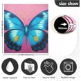 thumbnail image 3 of Coolnut Magnetic Dishwasher Stickers Blue Butterfly Portrait Kitchen Dishwasher Cover Sticker, Panel Decal Home Cabinet Appliances Stickers 20in W x 26in H Home Decor, 3 of 5