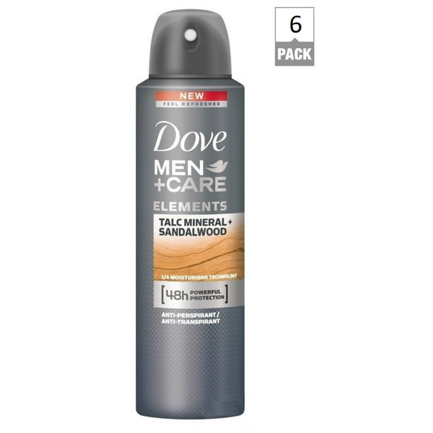 Dove Men's Talc Minerals + Sandalwood Anti-Perspirant & Deodorant 150 ...