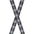 thumbnail image 3 of Suspender Store Plaid Suspenders - 1-Inch Wide Elastic - Sewn X-Back - Clip - 6 Colors & 2 Sizes, 3 of 4