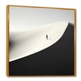 thumbnail image 2 of Designart "Photography Capturing The Silence Of The Sahara I" Desert Floater Framed Canvas Wall Art, 2 of 5
