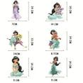 thumbnail image 4 of Jasmine Birthday Party Decorations Theme Birthday Party Supplies Include 1pc Happy Birthday Banner, 16pcs Balloons, 12pcs Cake Toppers and 1pc Cupcake Toppers, 4 of 5