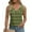 Army Green, variant on Odbmxy Sleeveless Tank Tops for Women Plus Size V-Neck Peplum Womens Tops Leisure Vacation Regular Classy Striped Tops,Blue L