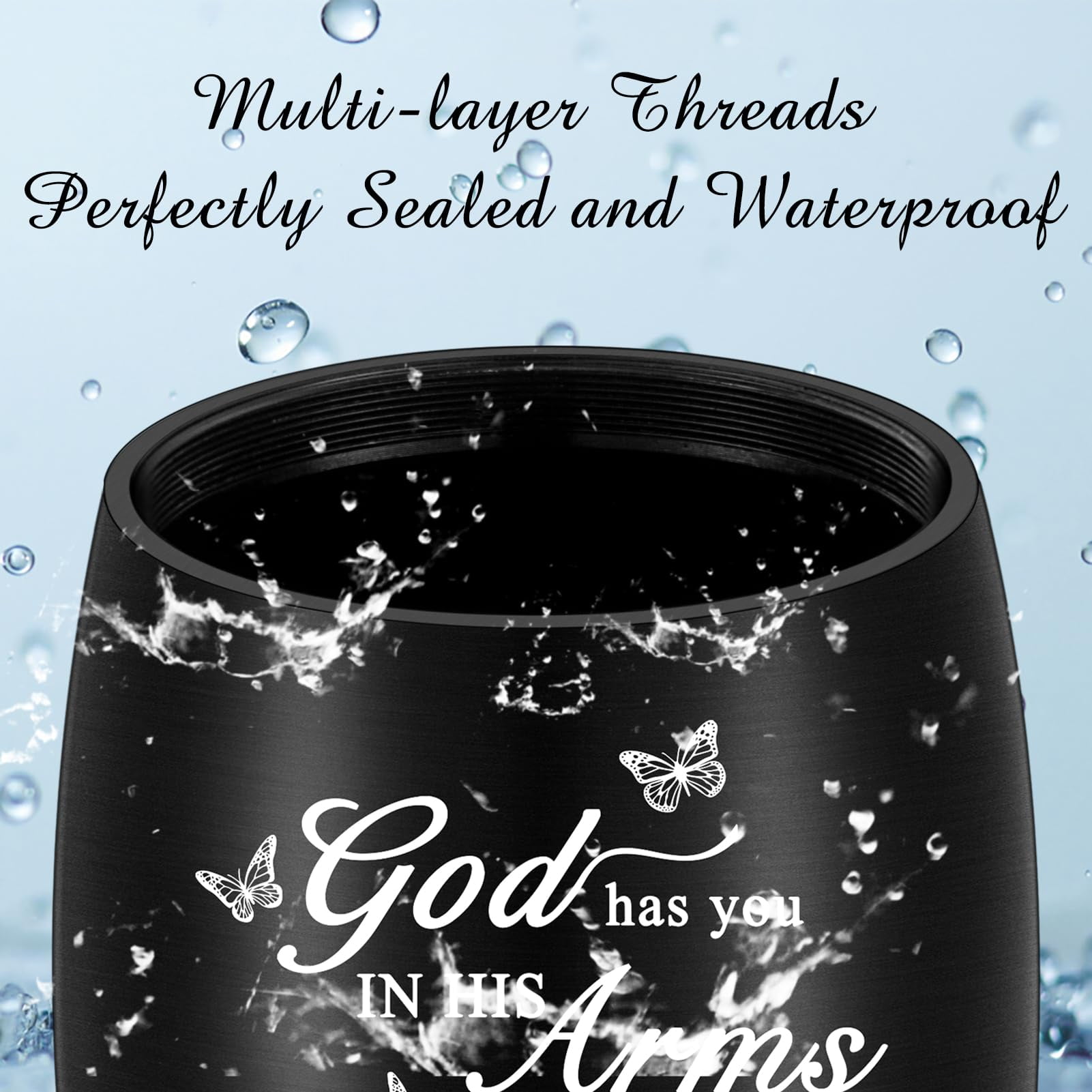3 Inches Small Keepsake Cremation Urn for Human / Pet Ashes Mini Cremation Urns Memorial Ashes Urn Mini Urn Stainless Steel Ashes Holder Small Ash Urn for Ashes