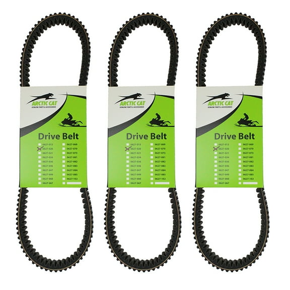 Arctic Cat 0627-020 3pk OEM Drive Belt 1998-2006 Pantera Powder Special Mountain Cat
