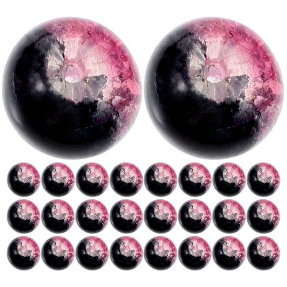 Guyelim glass beads 150Pcs Loose Beads DIY Beads Jewelry Making Beads Garland Jewelry Loose Beads for Crafts