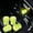 59#yellow, variant on Glows In The Dark Tire Valve Caps, No Batteries Self-Powered Hexagonal ABS Dustproof and Leak Resistant Covers for Cars, Bikes, Trucks, and Automotive Wheels