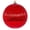 Red, variant on Vickerman 6" Red Shiny Lined Mercury Ball Ornament, 4 per bag.