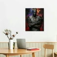 thumbnail image 3 of Nawypu  African American Canvas Wall Art Decoration Inspirational Black Man King Crown Painting Giclee Prints Framed and Stretched Picture for Living Room Bedroom Home Office Wall, 3 of 5