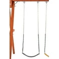thumbnail image 5 of Jack and June Green Belt Playset Swing with 80” Chains Made for 5’ and 6’ Deck Height, 5 of 9