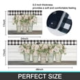thumbnail image 6 of Buffalo Plaid Floral Farmhouse Kitchen Rugs Set 2 Piece Colorful Flowers Carnation Seasonal Decorative Rug for Kitchen Low-Profile Floor Mats Decorations for Home Kitchen 17x48+17x30 Inches, 6 of 6