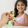 thumbnail image 2 of CHUANK 2 Pack Mini Basketball Small Trophy Model Toy Kids Competition Prop Plastic Children‘s Prize, 2 of 6
