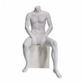 thumbnail image 1 of Male Mannequin - Headless, Seated, 1 of 1