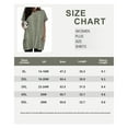 thumbnail image 7 of TIYOMI Women's Plus Size Green Tops 3X Summer Short Sleeve Knitting Tops Crewneck Shirts Pocket Workout Pullover Solid Knitted Sweaters Casual T-Shirt Loose Fit Summer Tee 3XL 22W 24W, 7 of 7