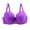 Purple, variant on MELDVDIB Lace Wireless Bra, Full-Coverage Wirefree Bra, Adjustable Shoulder Straps Bra for Everyday Wear, Gift, Summer Saveings Clearance